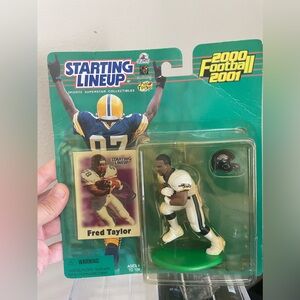 Vintage Starting Lineup Fred Taylor 2000 Football 2001 Figure